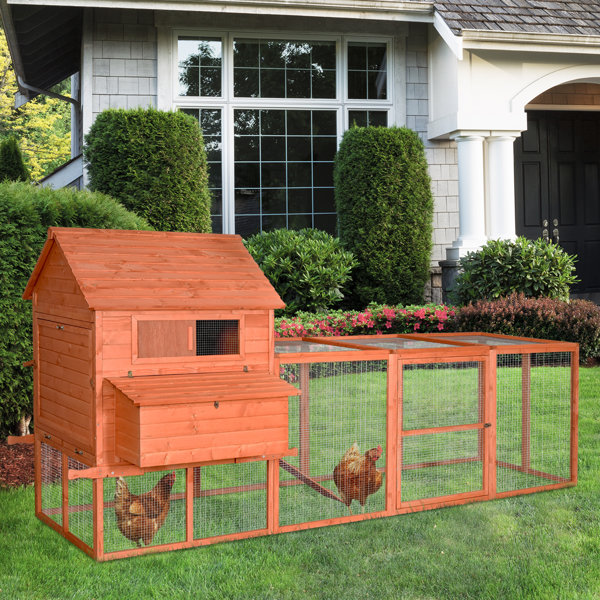Tucker Murphy Pet™ Doss Chicken Coop with Chicken Run For Up To 6